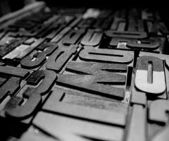 Tipografia Vittoria - Caratteri mobili tipografici