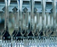 Posate d'argento per liste di nozze