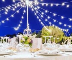 Lighting by Sandro Sciacovelli - Allestimenti per il matrimonio a Lecce