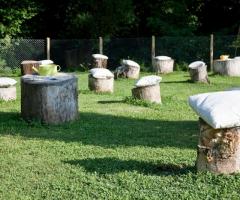 Allestimento zona apertivo