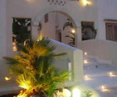 Veduta esterna ed illuminazione dell'Hotel Tempo di Mare