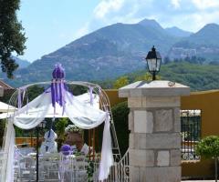 la vista dal ristorante