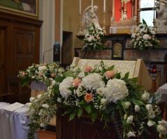 Siamo al Verde Fiori - Allestimento in chiesa