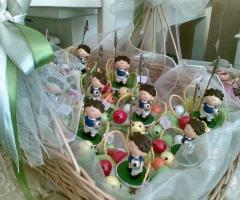 Pupazzetti porta foto - Bomboniere di matrimonio