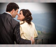 Foto del bacio degli sposi