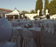 Masseria Cariello Nuovo -
Allestimento all'aperto