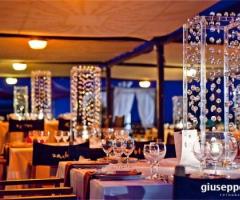 Allestimento del ricevimento di matrimonio