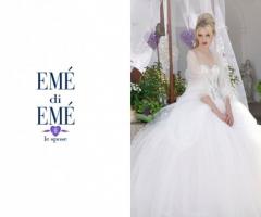 Abito da sposa con corpetto a cuore decorato - Collezione Atmosfere Provenzali