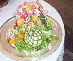 Porata di frutta del ricevimento di matrimonio