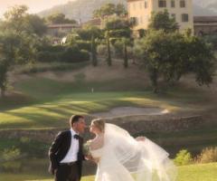 Gli sposi nella campagna toscana - Montecatini Golf Club