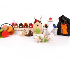 Bomboniere in legno per il matrimonio realizzate da Legnomagia