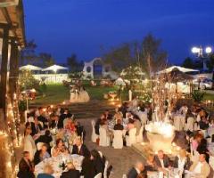 ricevimento in giardino