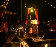 Il teatrino musicale per il ricevimento di matrimonio