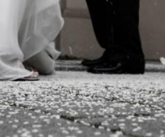 Uscita degli sposi dalla chiesa