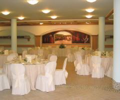 Sala per il ricevimento di matrimonio