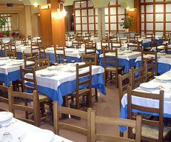 La sala banchetti del Ristorante Rustichello