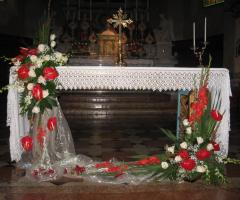 Altare minore - Fioreria il Pensiero