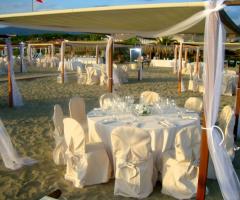 Ricevimento in spiaggia