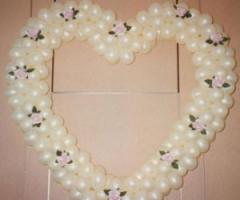 Party & Palloni - Cuore con palloncini per matrimoni
