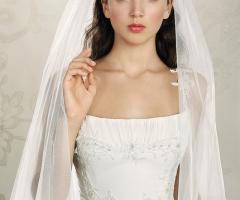 Abito da sposa con decori eleganti e velo - Collezione Zaffiro Z5