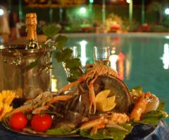 Pesce per il menu di nozze