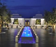 Villa Carafa - Effetti di luce al ricevimento