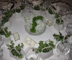 Fiori per i tavoli del matrimonio