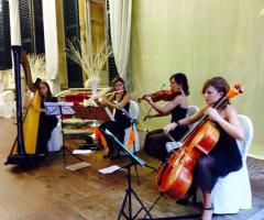 Giulia Ermirio Violista e Violinista - Evento Villa Lo Zerbino