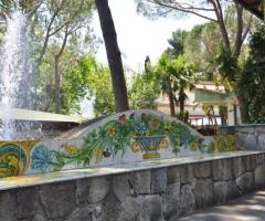 Fontana nel giardino