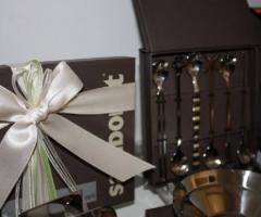 Bomboniera in accaio Sambonet 'Set Cucchiaina Party'