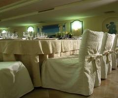 Sala interna per il ricevimento di matrimonio
