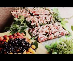 Crudi per il buffet di nozze