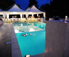 Location di matrimonio con piscina