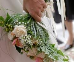 Foto del bouquet della sposa