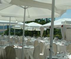 Il ricevimento di nozze alla villa