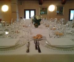 Tavolo per il ricevimento di nozze