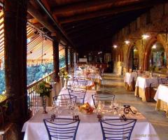 New Antica Rocca Donwivar - I tavoli sulla terrazza