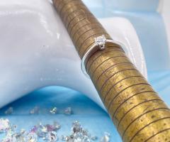 Solitario diamante certificato gia