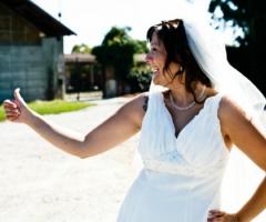 Posa fotografica della sposa