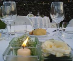 Dettaglio floreale delle nozze