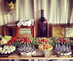 Menu di nozze dallo stile country chic