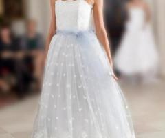 Abito da sposa in stile principesco dell'Atelier Cristina Rocca