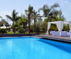 Gazebo a bordo piscina