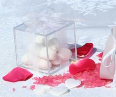 Papery Wedding - Cubo trasparente confetti
