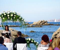 Claudia Murroni - Cerimonia laica in spiaggia