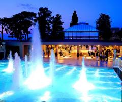 Villa Carafa - La piscina con giochi d'acqua