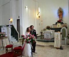 Gli sposi in chiesa