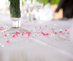 allestimento tema: fucsia