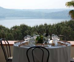 allestimento con vista panoramica