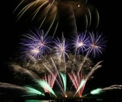 Fuochi d\'artificio per il matrimonio